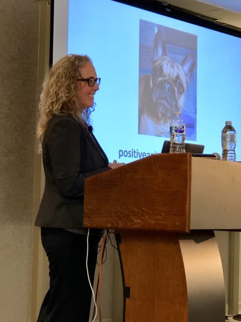 terrie hayward dog trainer speaking
